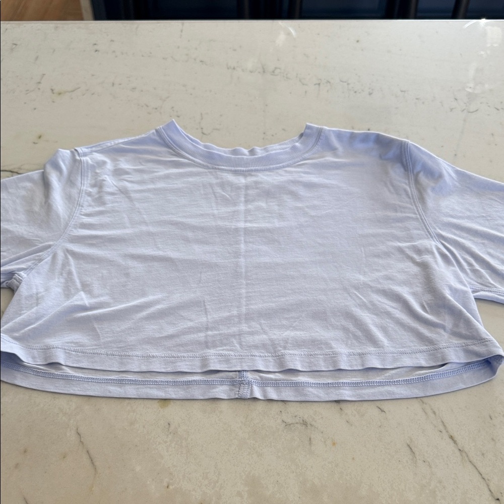 lululemon athletica Cropped Short Sleeve Tee